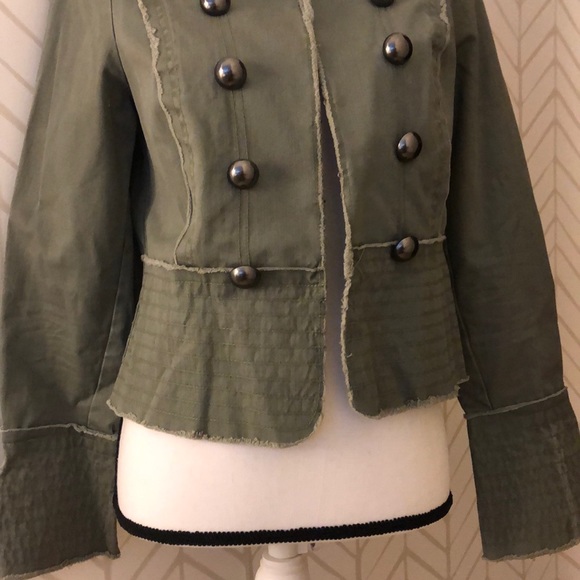 Military inspired Jean Jacket - Picture 2 of 6